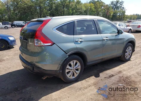 2012 Honda Cr-V Ex-L from USA, damaged, VIN 5J6RM4H74CL044343